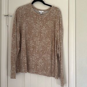BROWN LEOPARD LONG SLEEVE